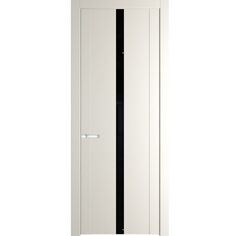 Межкомнатная дверь эмаль Profil Doors 1.8P перламутр белый остеклённая