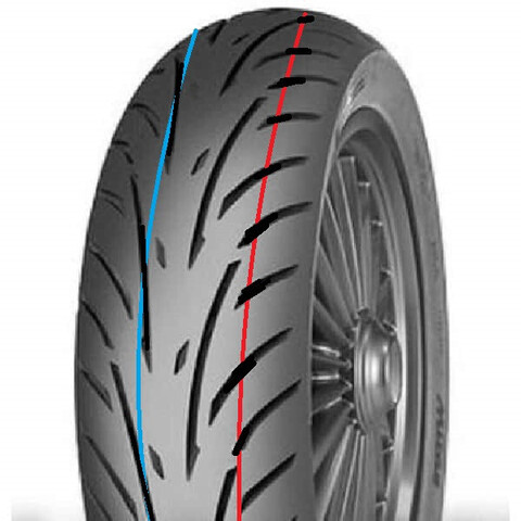 Покрышка Mitas Touring Force-SC  140/60-13 [57L TL]
