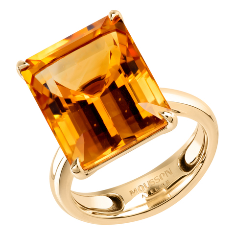 Кольцо с Цитрином, R0006-1/3