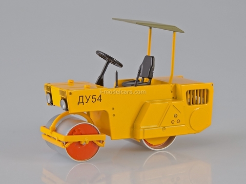 Roller DU-54 Automotive vibrating yellow 1:43 Start Scale Models (SSM)