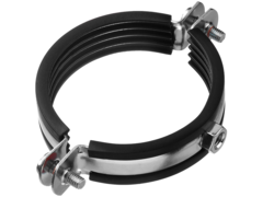 ЗУБР 2 1/2?, цинк, 6 шт, трубный хомут с гайкой (37850-75-80)