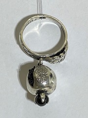 Гранатик (кольцо из серебра)