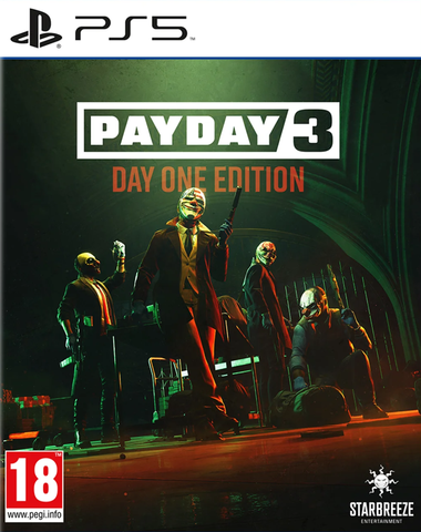 PAYDAY 3 Day One Edition (диск для PS5, интерфейс и субтитры на русском языке)