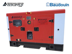 Дизельный генератор Азимут АД-20С-Т400-1РКМ9 Baudouin в кожухе