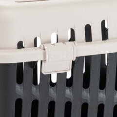 Ferplast пластиковая переноска BINNY 2 для кошек и маленьких собак