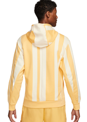 Куртка теннисная Nike Court Heritage Dri-Fit Fleece Tennis Hoodie - topaz gold/coconut milk
