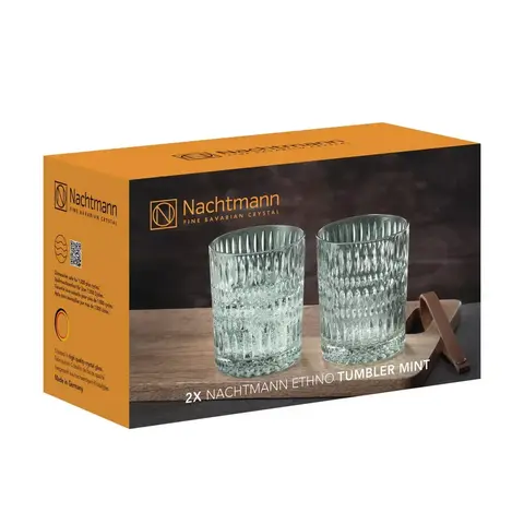 Набор стаканов низких 2шт 304мл мятный Nachtmann Ethno