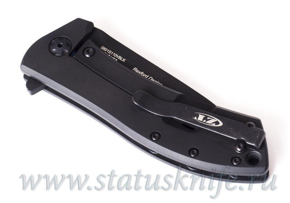 Нож Zero Tolerance 0801Blk S110V Todd Rexford