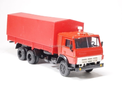 KAMAZ-53212 with awning red Elecon 1:43