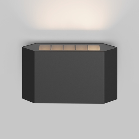 Уличный настенный светодиодный светильник Maytoni Pull O412WL-L5GF3K