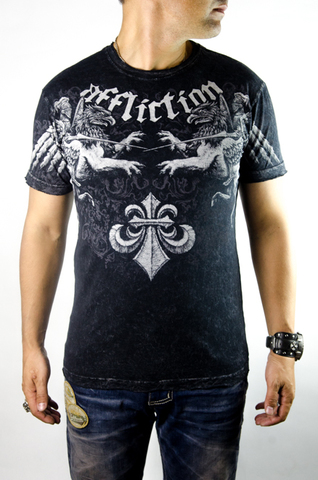 Affliction | Футболка мужская Andrei Arlovski Tee Signature Series A832 перед