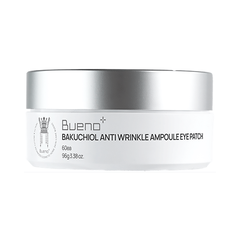 Лифтинг-патчи для век с бакучиолом и ретинолом Bueno Bakuchiol Anti Wrinkle Ampoule Eye Patch
