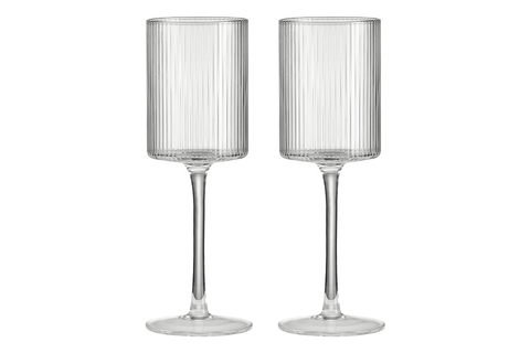 Набор бокалов для белого вина 2шт 310мл Pozzi Milano 1876 Modern Classic прозрачный