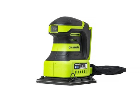 Плоскошлифовальная машина Greenworks G24SS14, 24v, без АКБ и ЗУ (аккумуляторная)