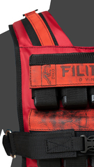 Жилет-утяжелитель Hard Training Filippov 13кг (красный), красный