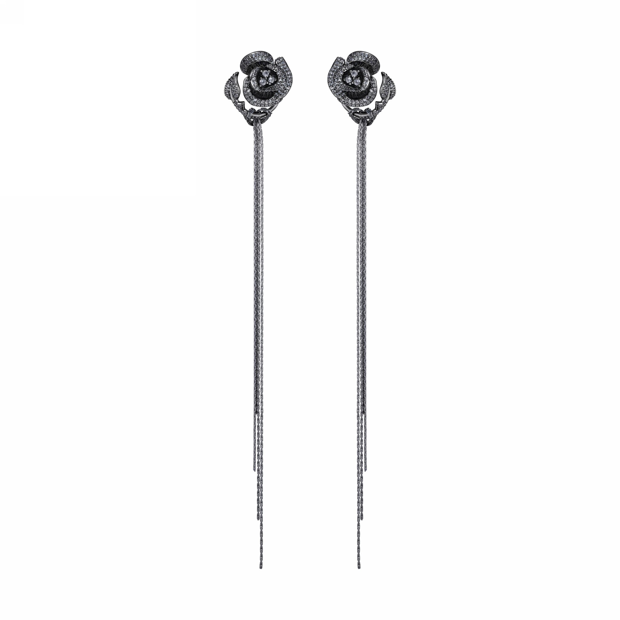 

Серьги Rosa Secret Garden Earrings - Black