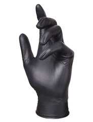 Adele косметические нитриловые перчатки чёрные р. S (100 штук - 50 пар)