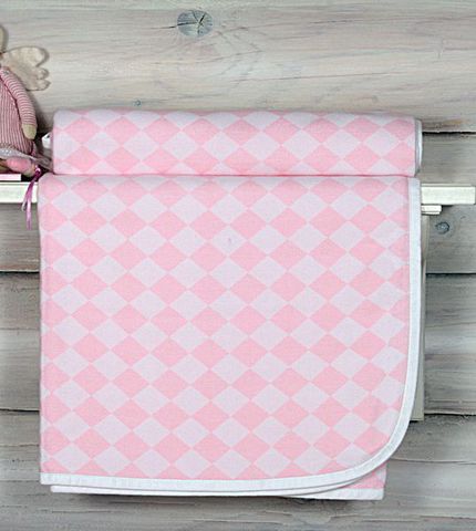 Плед детский 75х100 Luxberry Lux 3313 розовый