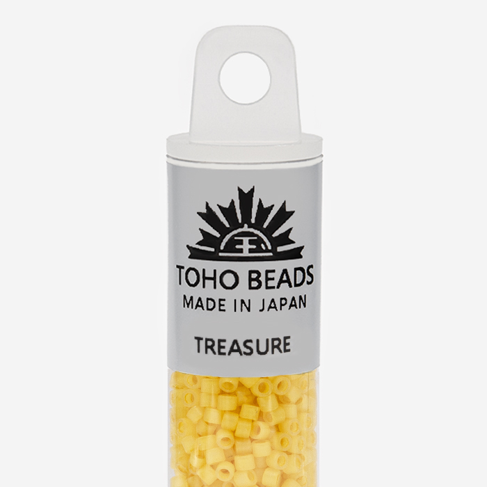 Японский бисер TOHO Treasure (№902F), жемчужный матовый