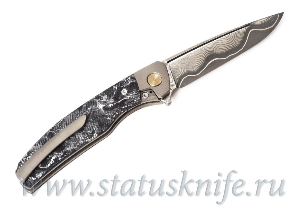 Нож Taurus Y ZDP189 Damascus CF Андрей Егурнов