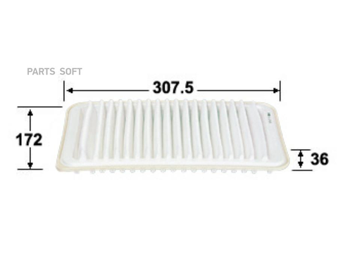 Фильтр  воздушный  VIC  A-744