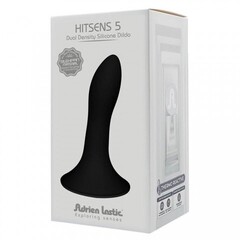 Реалистичный фаллоимитатор Adrien Lastic Hitsens 5 (12,9×2,4 см), чёрный