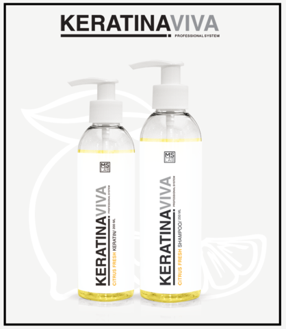 KERATIN VIVA Shampoo - Шампунь Кератин Цитрус