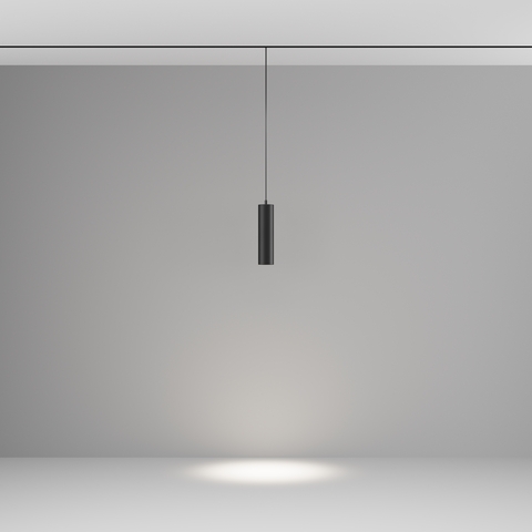 Трековый подвесной светильник Maytoni Focus led TR041-4-12W3K-M-DS-B