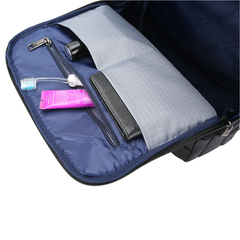 Рюкзак деловой BOPAI чёрный нат. кожа (уценка)