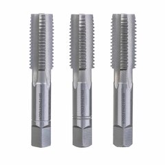 Метчик М16х2,0 (Комплект 3шт) DIN352 HSS-G 6h 80мм a=9,0 H-Tools 230160HT