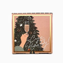 Коробка сборная одиночная Квадрат, «Сияй в Новом году», 15*15*7 см