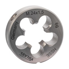Плашка М24х1,5 DINEN22568 HSSE 6g 55х16мм Volkel 56604