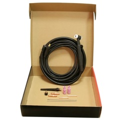 Горелка для аргонно-дуговой сварки QUATTRO ELEMENTI WP17V 120 А, ручной клапан, для серии (S6000052)