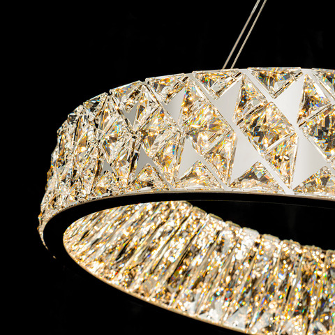 Подвесная светодиодная люстра Modelux ML.335.600 CR