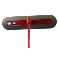 Гладилка для бетона нержавеющая сталь, лезвия 1200 х 300 мм, ручка 1800 мм TOR DMZ-B30