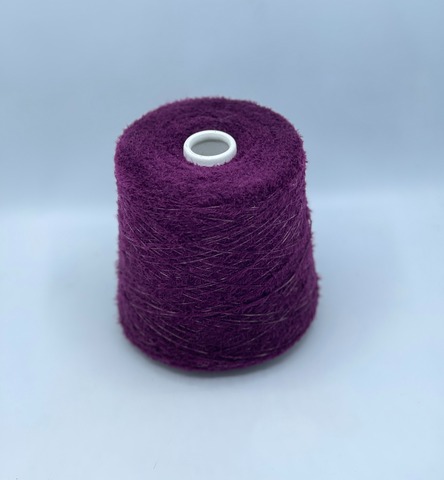 Luxury Production by Ri.Go, Daffodil, 470м. 70% Меринос, 30% Шелк, Слива на бежевой основе(31/181), 37502