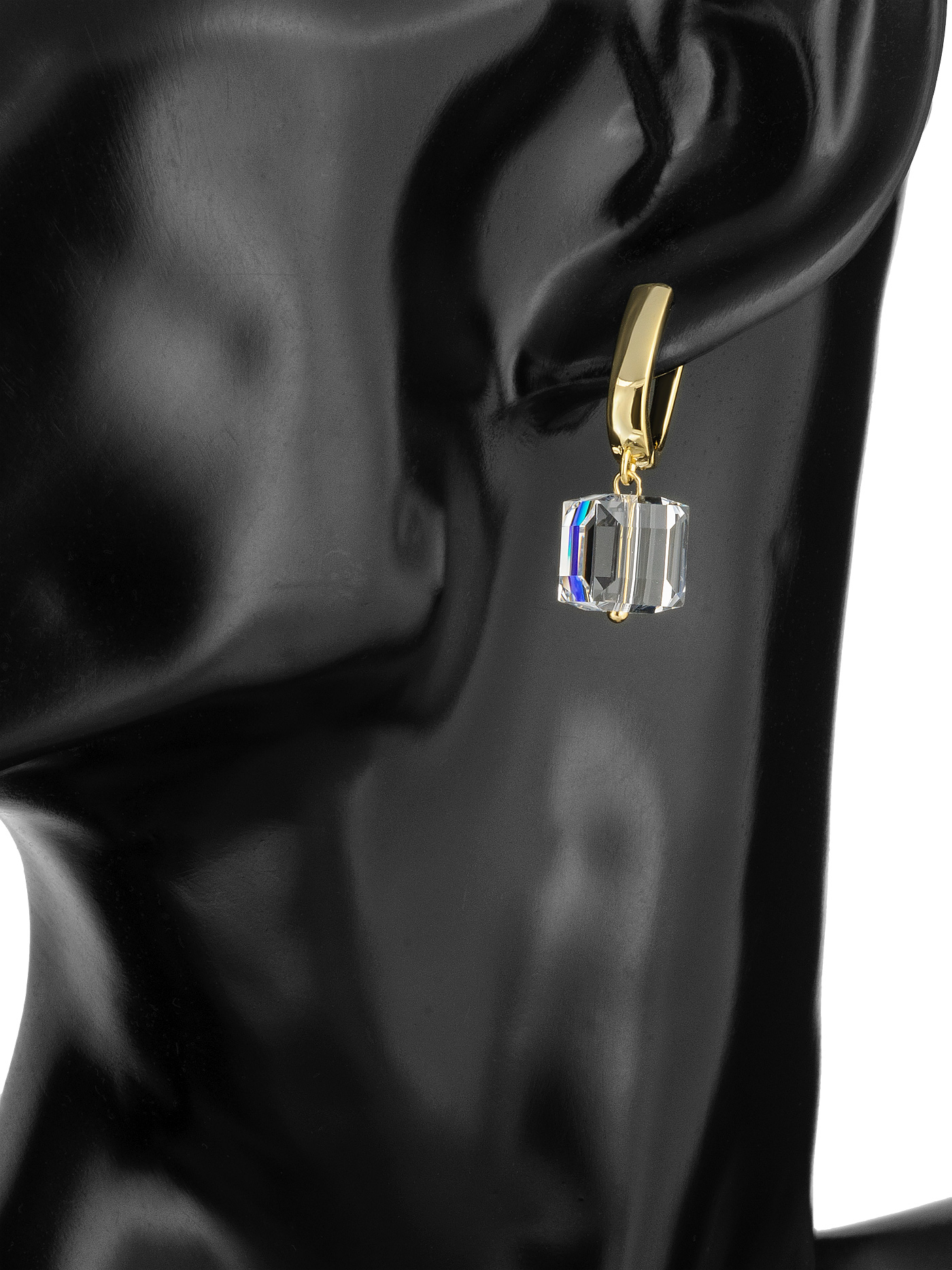 Серьги с кристаллом Swarovski