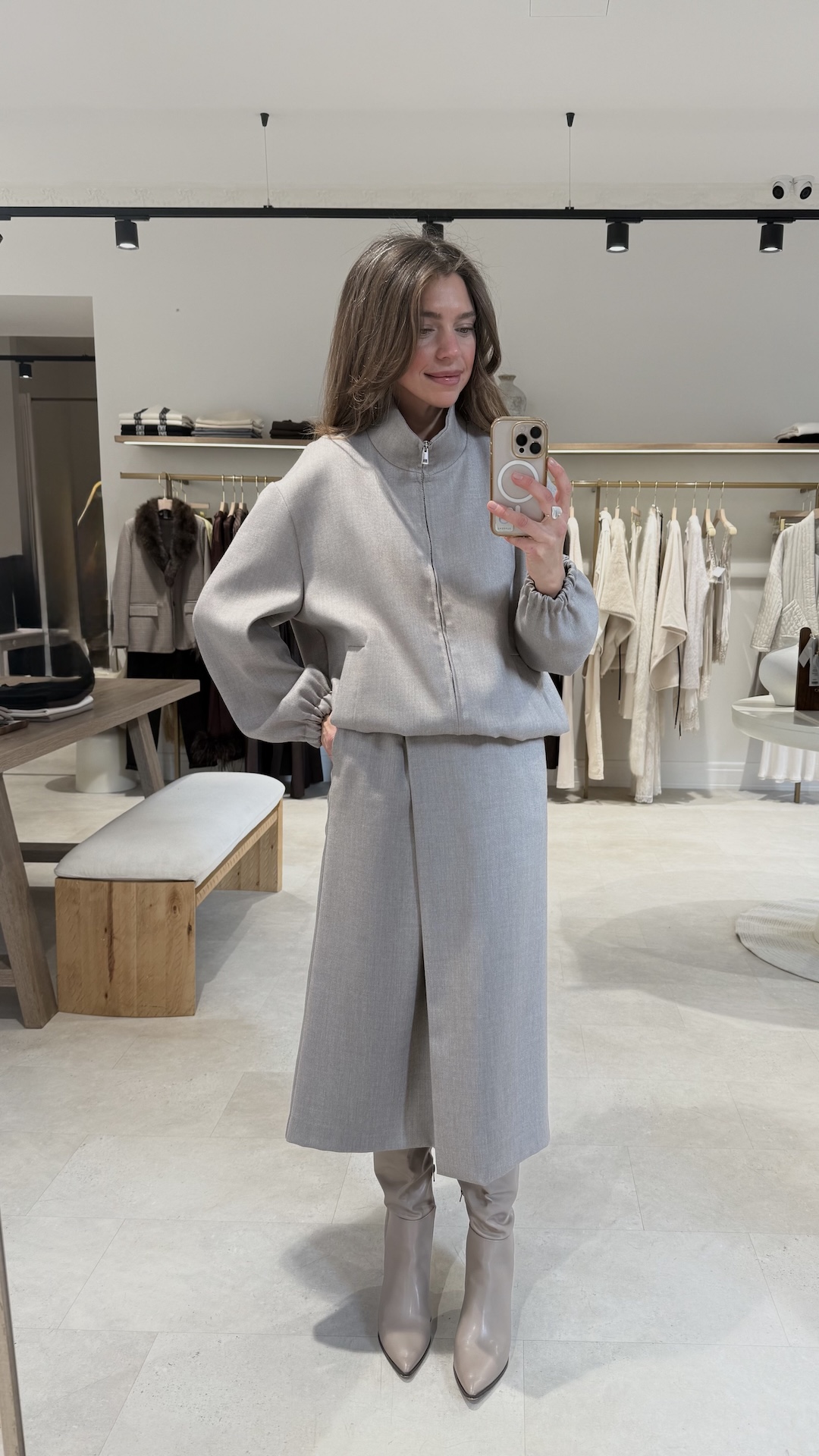 Жакет на молнии PREMIUM QUALITY