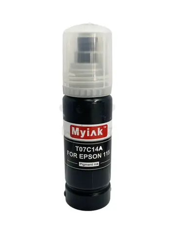 Чернила MyInk T07C14A для EPSON EcoTank 115, L8160/L8180 (70 мл, black pigment)