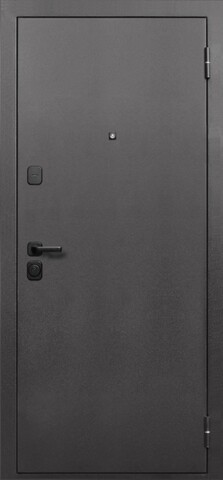 Дверь входная Бронин Грань 7, 2 замка, 1,2 мм металл, (серебро антик+белый эмалит) #2