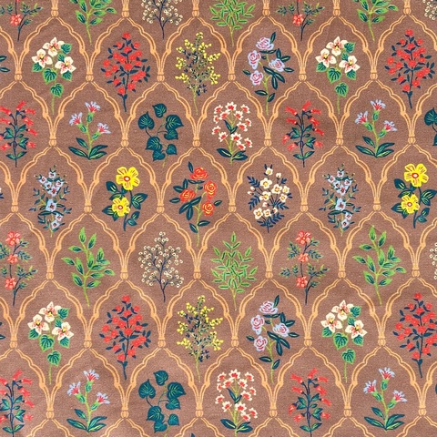 ЦВЕТОЧНЫЙ АРАБЕСК, 100% хлопок Handmade Fabrics