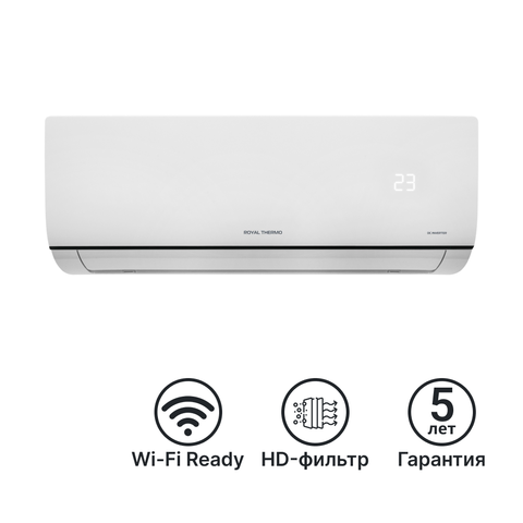 Купить Сплит-система инверторная Royal Thermo Сиена (Siena)-24 недорого со склада в Хабаровске, Якутске, Владивостоке, Южно-Сахалинске, Благовещенске