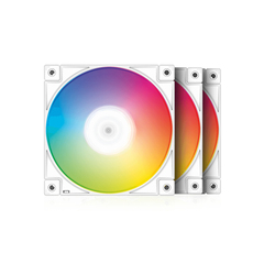 Комплект кулеров для компьютерного корпуса Deepcool FC120 WHITE-3 в1