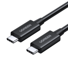 Кабель UGREEN USB4 5A Cable 0.8м черный US507