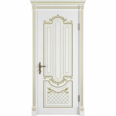 Купить Межкомнатная дверь эмаль Alexandria Polar PG белая глухая