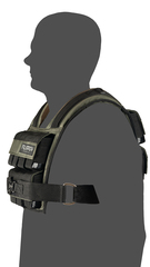 Жилет-утяжелитель Hard Training Filippov 18кг (зеленый), зеленый