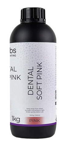 Фотополимер HARZ Labs Dental Soft Pink, розовый (1 кг)