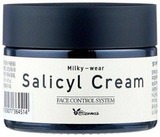 Крем для лица на основе салициловой кислоты с эффектом пилинга Sesalo Face Control System Salicyl Cream ELIZAVECCA