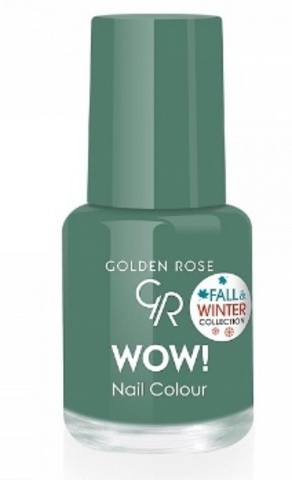 Golden Rose Лак  WOW! Nail Color тон 308  6мл  FALL&WINTER COLLECTION