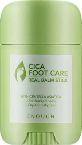 Enough cica foot care balm stick Бальзам-стик для ног увлажняющий с центеллой азиатской